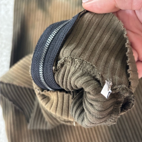 Cotton citizen Ibiza Sleeveless Tie-Dye Mini dress Dress khaki brown XS - Picture 7 of 14